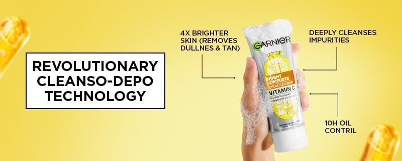 Garnier Serum Cleanser Face Wash