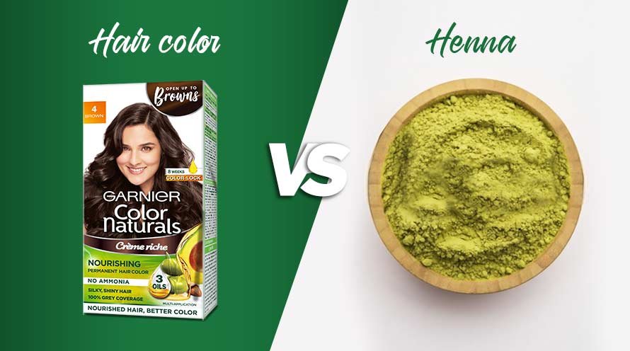 Hair color vs henna
