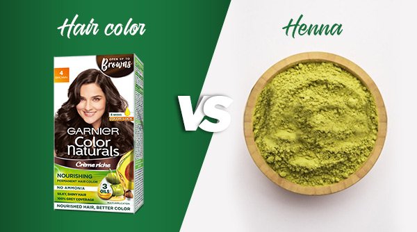 Hair color vs henna