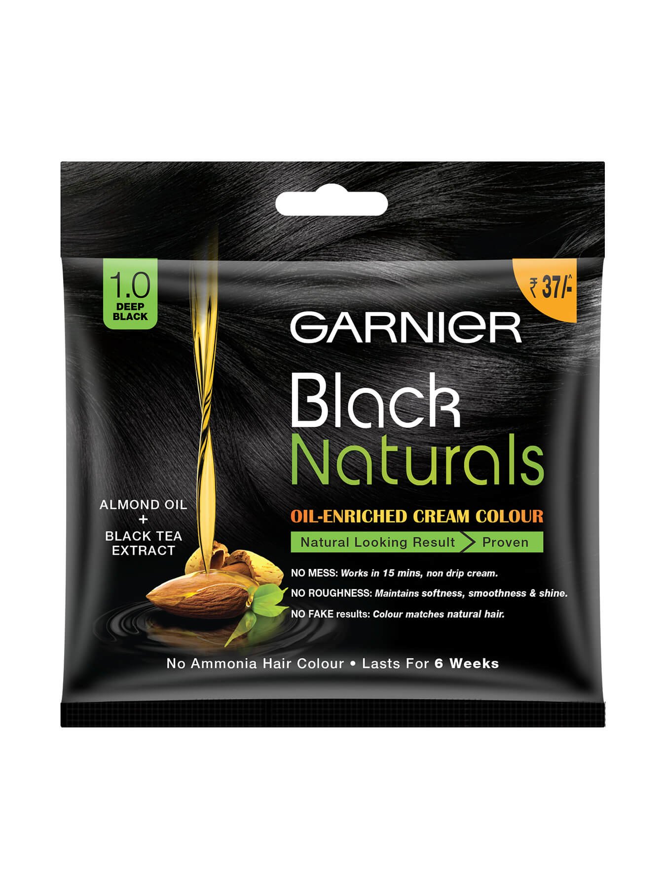 Garnier Color Naturals Creme Hair Color Black Garnier India