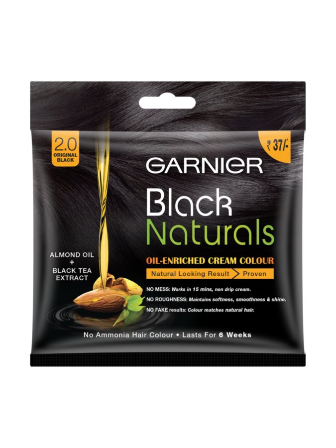 Garnier Color Naturals Creme Hair Color Black Garnier India