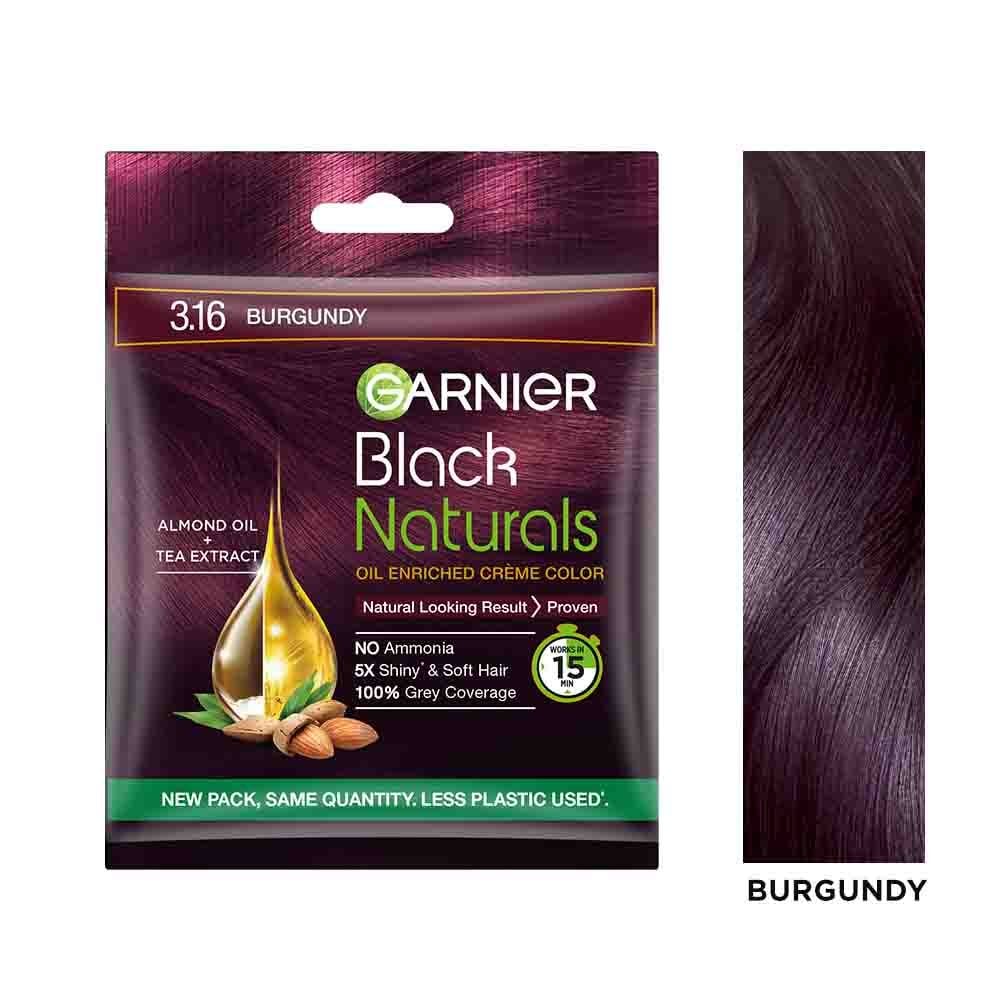garnier black naturals burgundy
