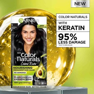 Garnier color natural shade 1 natural black
