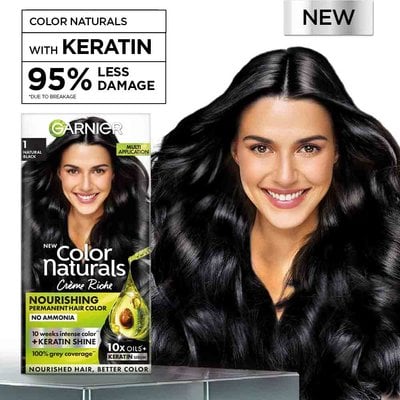 Garnier color natural shade 1 natural black
