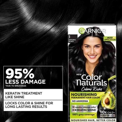 Garnier color natural shade 1 natural black