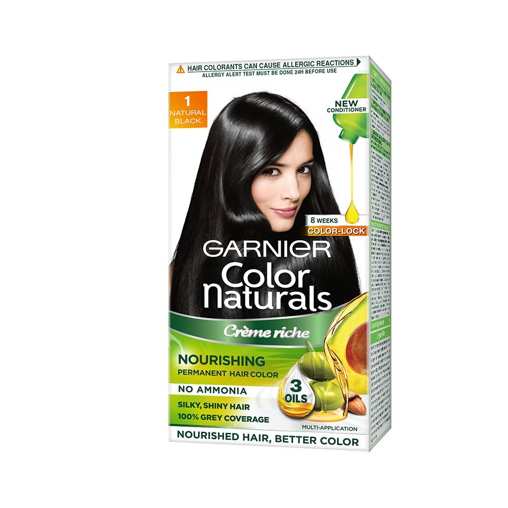 Buy Garnier Color Naturals Shade 1 Natural Black Hair Color at Best