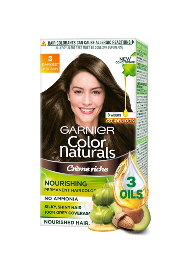 Color Naturals Shade 3 Darkest Brown