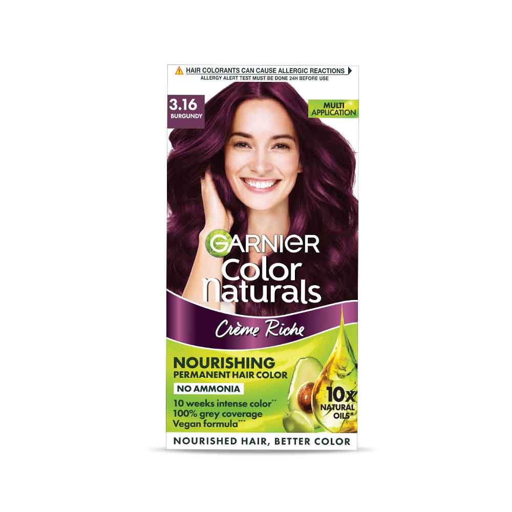 Buy Garnier Color Naturals Shade  Burgundy Hair Color at Best Price –  Garnier India