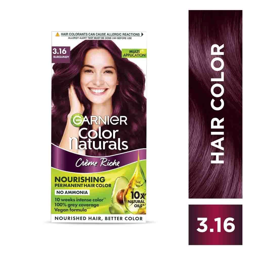 Hair Color Naturals Shade 3.16 Burgundy