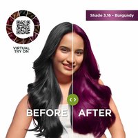 Color Naturals Shade 3.16 Burgundy Before After Image