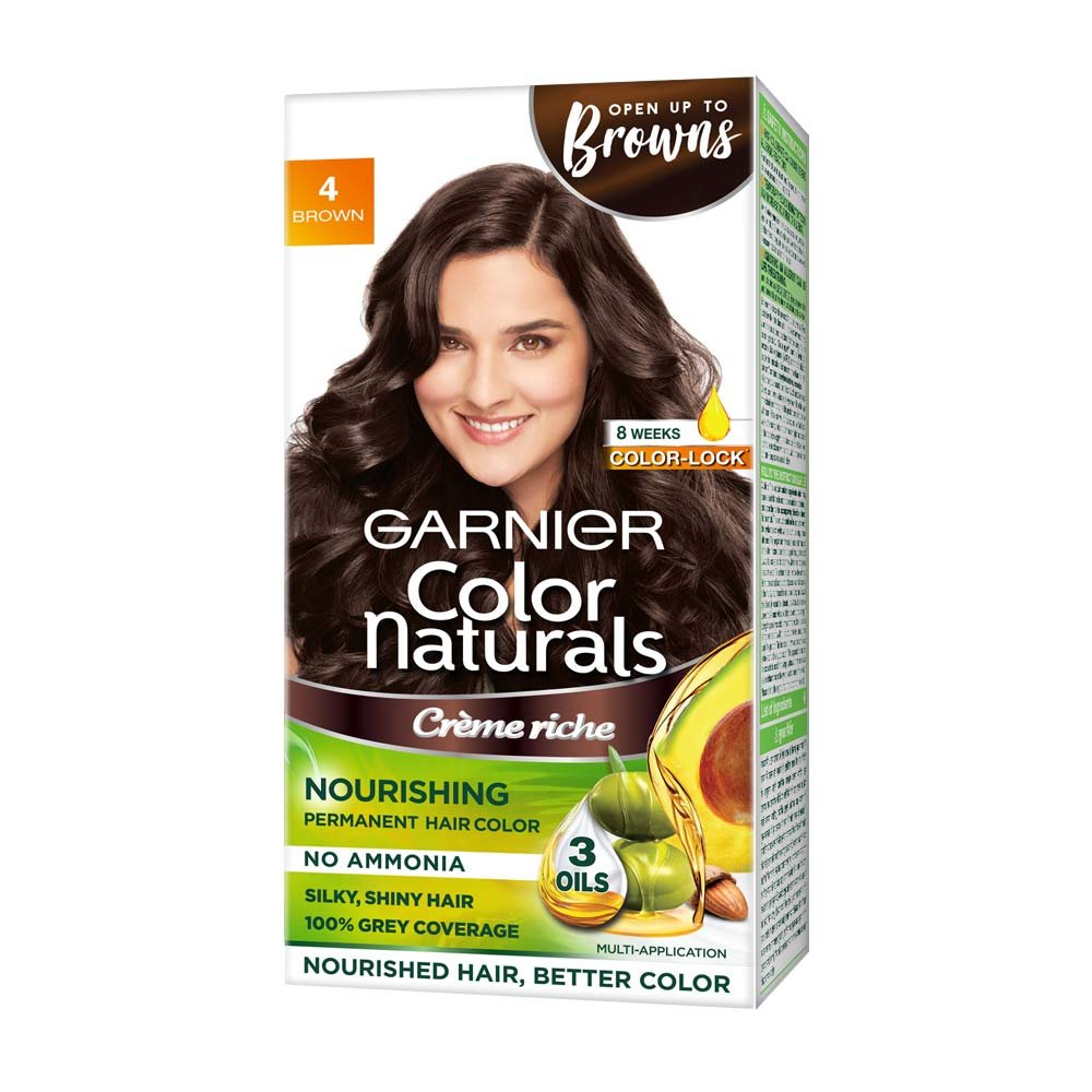 Buy Garnier Color Naturals Shade 4 Brown Hair Color at Best Price
