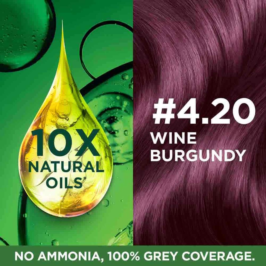 Garnier Color Naturals Shade 4.2 Wine Burgundy Hair Color