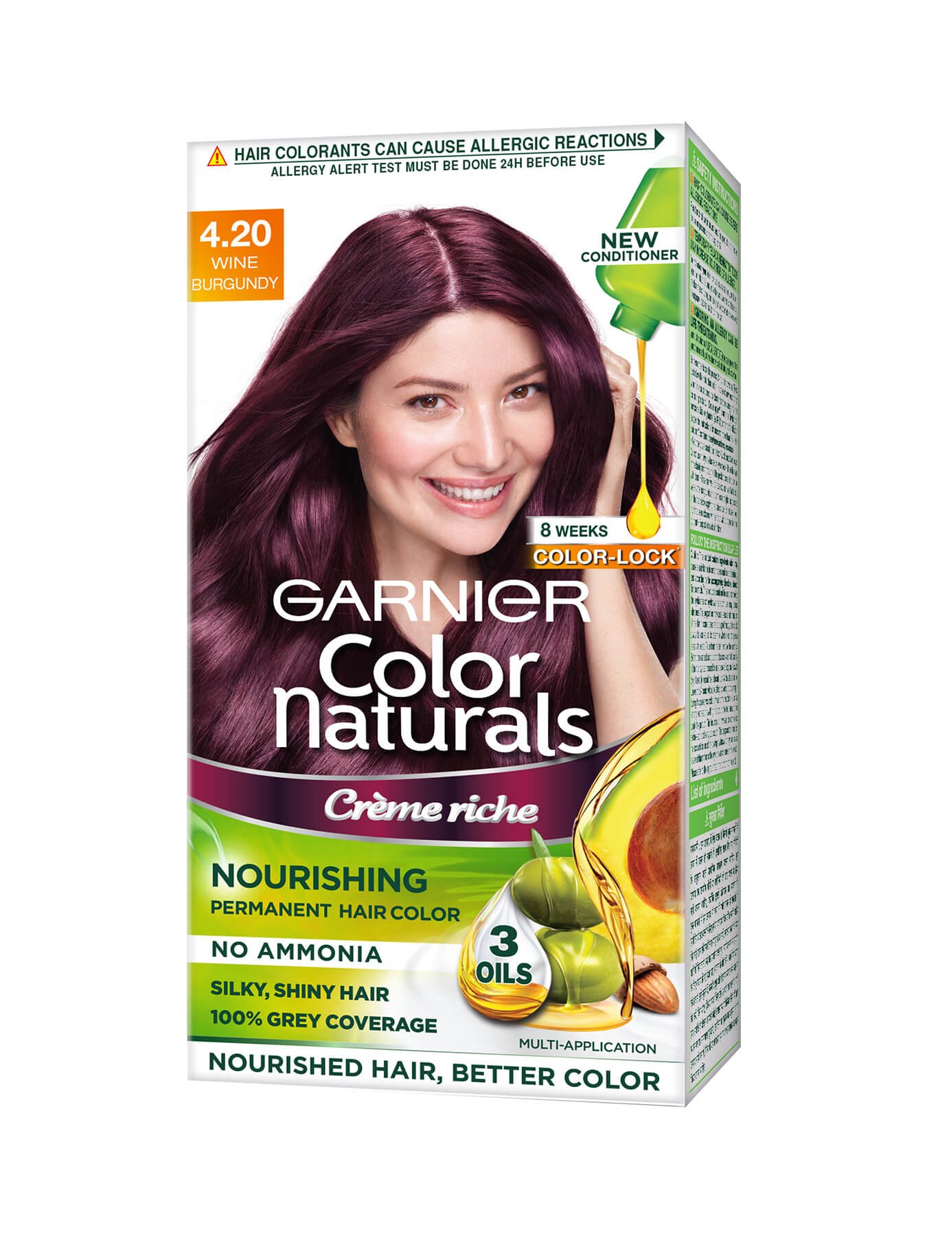 Garnier Color Naturals Creme Hair Color Burgundy Garnier