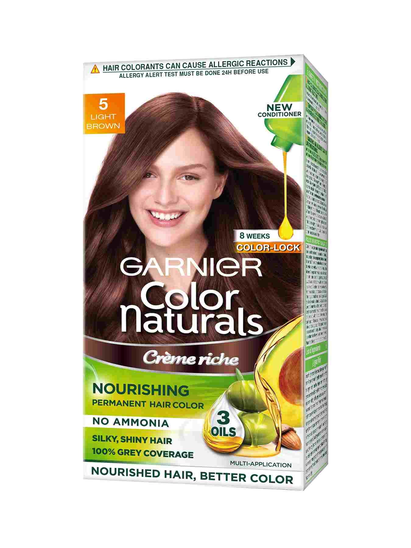 Garnier Color Naturals Creme Hair Color Brown Light Darkest