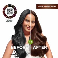 Color Naturals Shade 5 Light Brown Before After Image