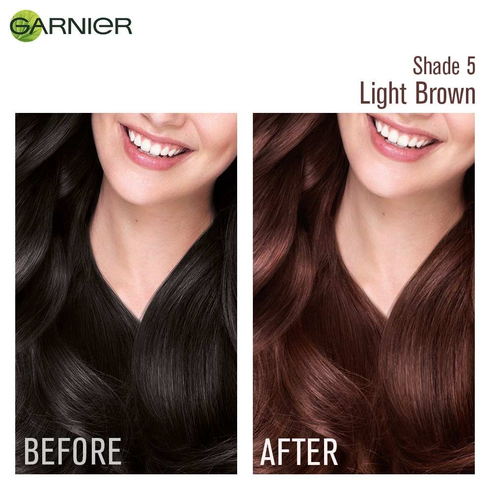 Buy Garnier Color Naturals Shade 5 Light Brown Hair Color at Best Price