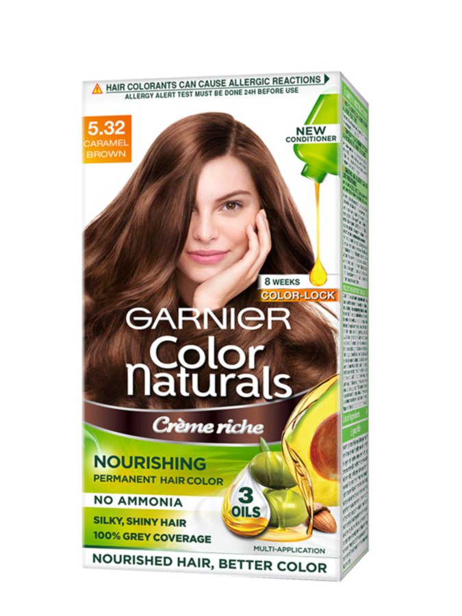 Buy Garnier  Color Naturals Shade 5 32 Caramel Brown Hair  
