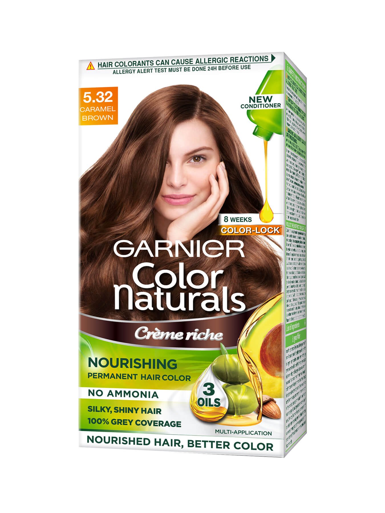 Garnier Color Naturals Creme Hair Color Brown Light Darkest