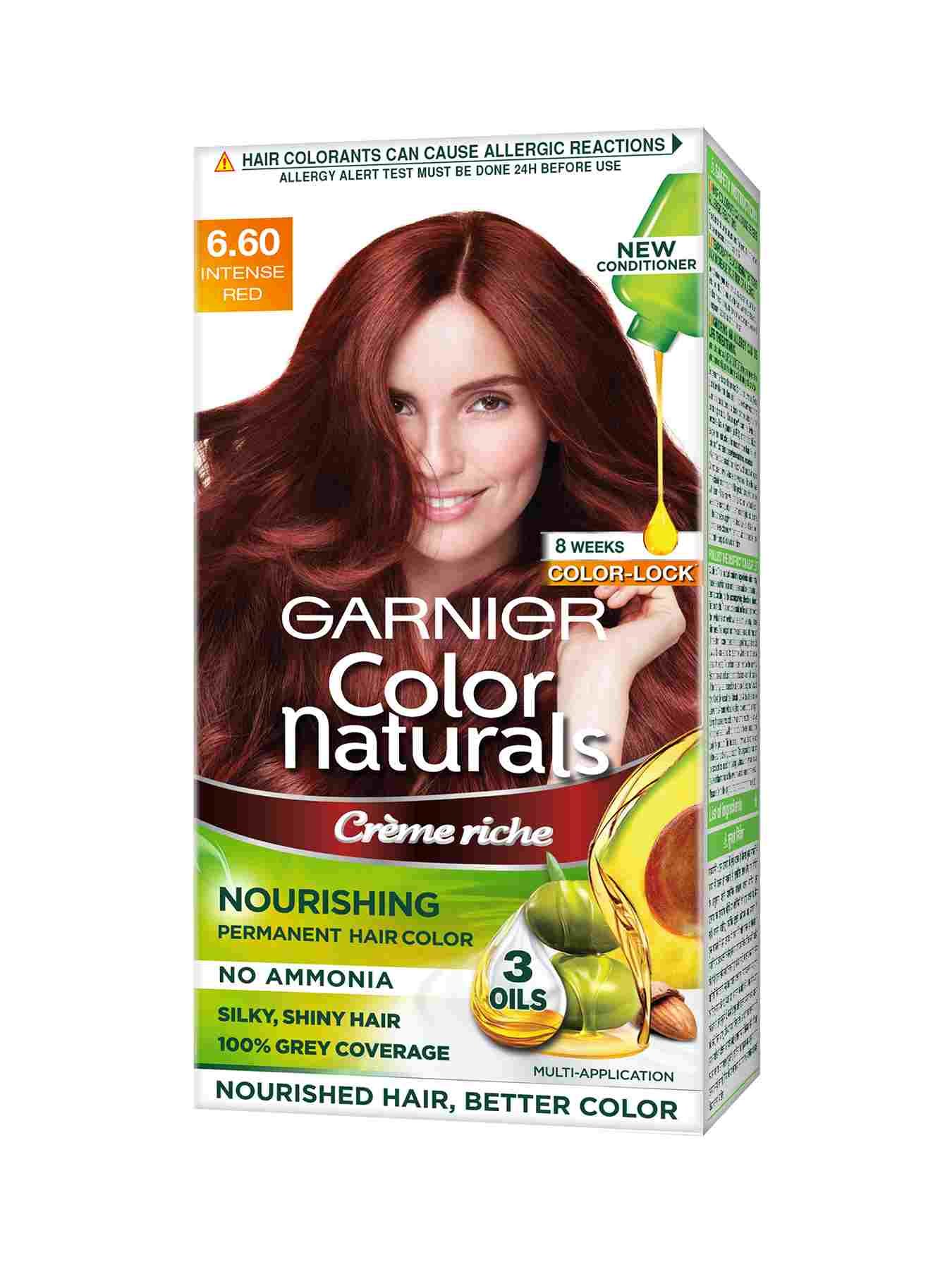 Garnier Color Naturals Creme Hair Color Intense Red Garnier India