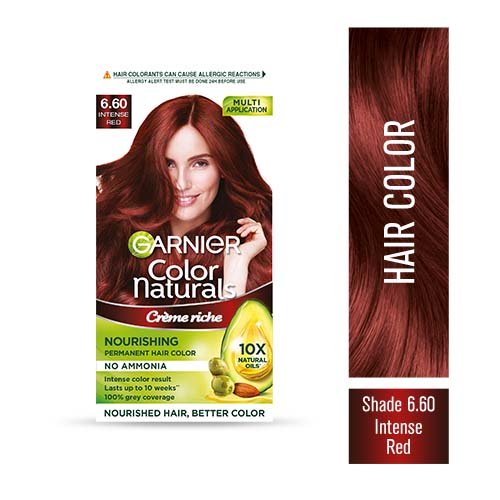 hair color shade 6.60 intense red