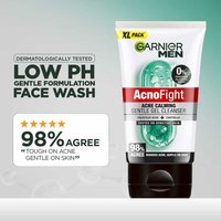 Acno Fight Gel Cleanser for Acne for Men is Dermatologically Tested