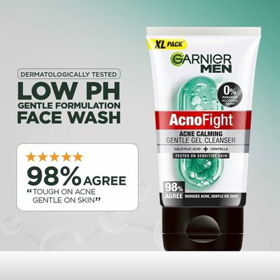 Acno Fight Gel Cleanser for Acne for Men is Dermatologically Tested