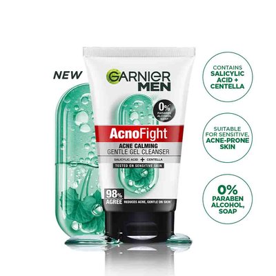 Garnier Men Acno Fight Gentle Gel Cleanser