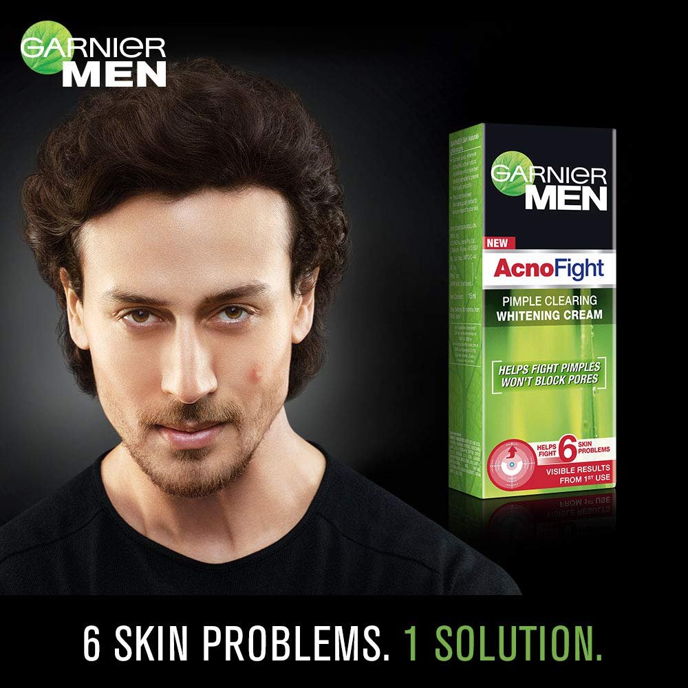 Fights 6 Skin Problems in Men - Garnier Acno Fight Cream
