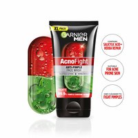 Explore Garnier Acno Fight Anti Pimple Face Wash for Men