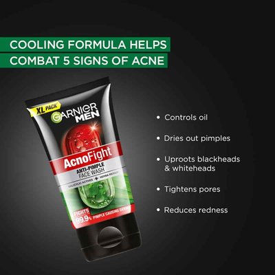 Benefits of Garnier Anti Pimple Face Wash for Men