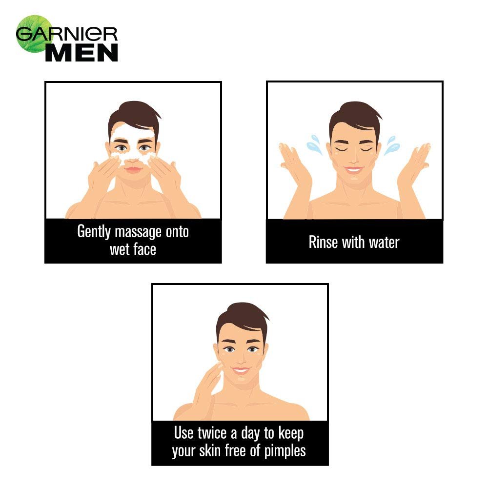 How To Use Garnier Men Acno Fight Facewash