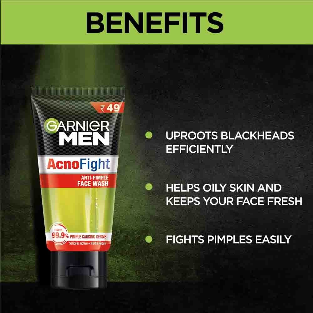 garnier anti acne face wash