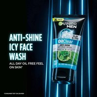 Garnier Men Oil Clear Anti Shine Icy Face Wash