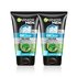 Garnier Men Oil Clear Anti Shine Icy Face Wash Pack of 2 - 100 GM