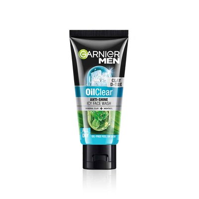 Garnier Men Oil Clear Anti Shine Icy Face Wash – 50 GM