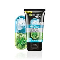 Explore Garnier Men Oil Clear Anti Shine Icy Face Wash