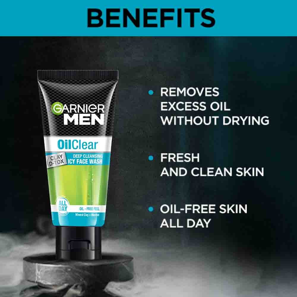 Benefits of Oil Clear Clay D - Tox Facewash