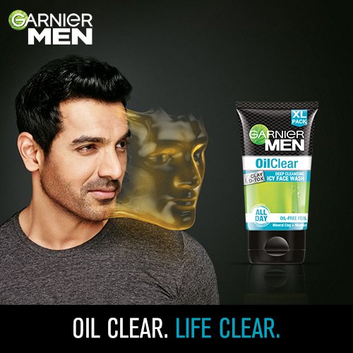 Get Oil Free Skin with Garnier Men Facewash