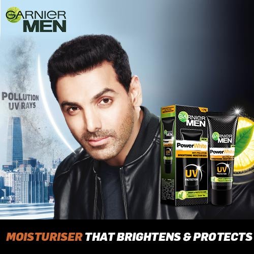 Garnier Men Moisturizer - Brightens and Protects