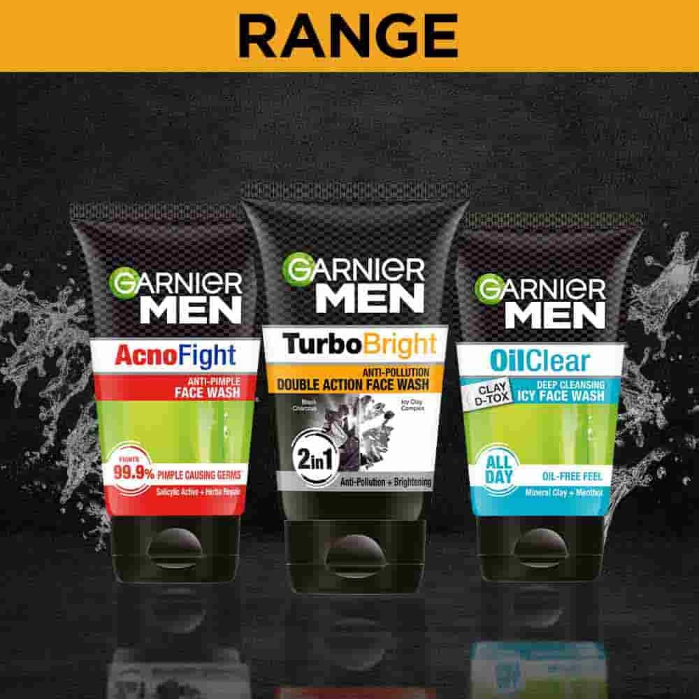 Range Garnier Men Power White Anti-Pollution Brightening Moisturiser