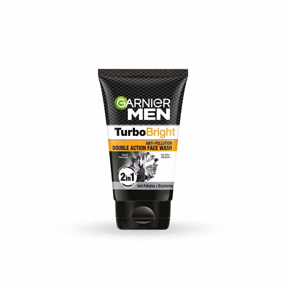 Garnier Men Turbo Bright Face Wash Best Charcoal Face Wash