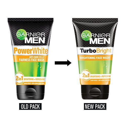 Buy Garnier Men Turbo Bright Brightening Face Wash Best Fairness