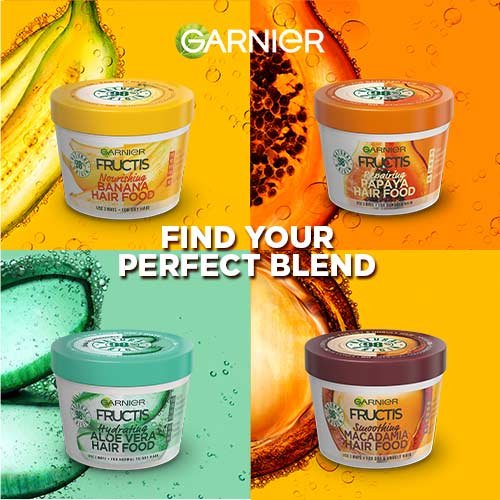 Garnier Hair Food Banana Hair Mask Treatment For Dry Hair Garnier India