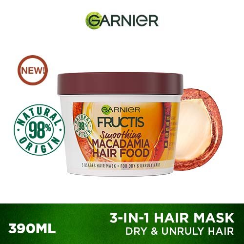 Garnier Hair Food Macadamia Hair Mask For Curly Hair Garnier India