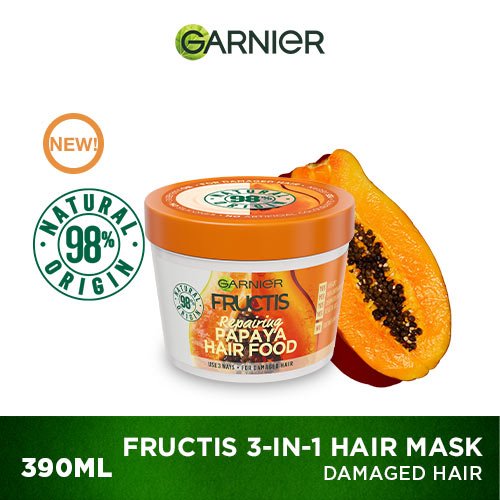 garnier papaya hair mask