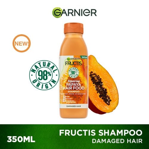 Garnier Hair Food Papaya Shampoo For Damaged Hair Garnier India