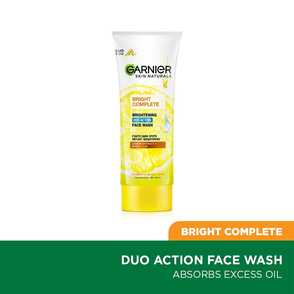 Garnier Bright Complete Brightening Duo Action Facewash