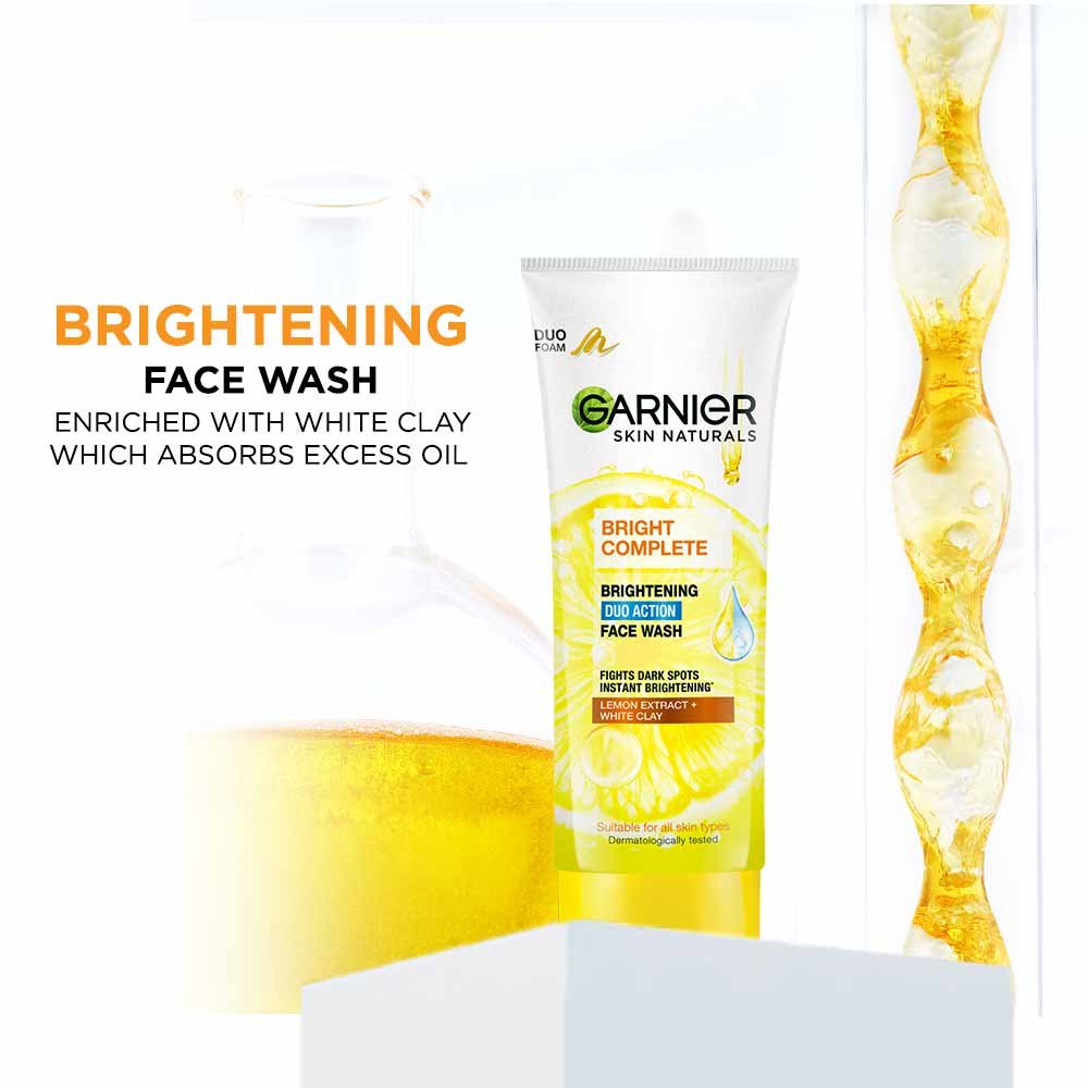 Garnier Brightening Duo Action Facewash