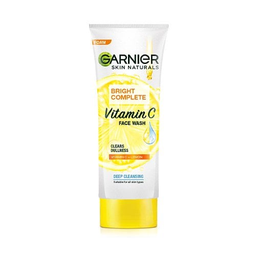 garnier vitamin c face wash