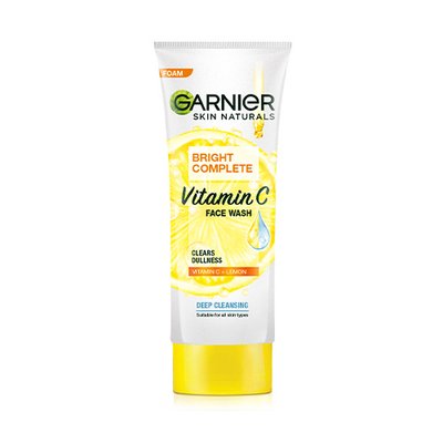 garnier vitamin c face wash